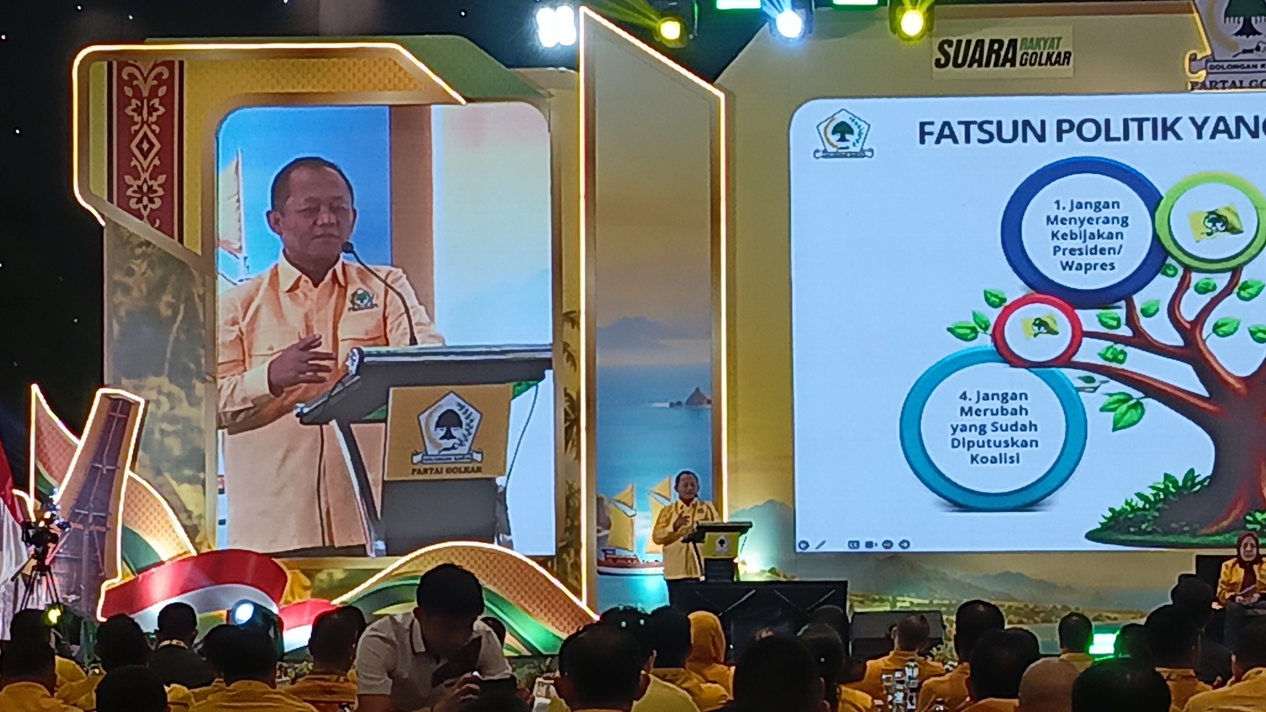 Sarmuji Sentil Kepala Daerah dan Fraksi Golkar: Jangan Hanya Duduk Manis, Jadilah Motor Penggerak Rakyat